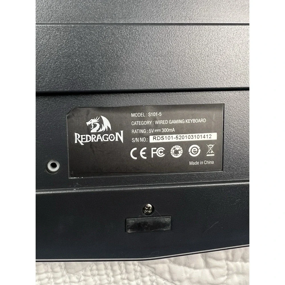 Redragon S101-5 Wired Gaming Keyboard - Used